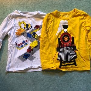 Toddler boys long sleeved tshirts